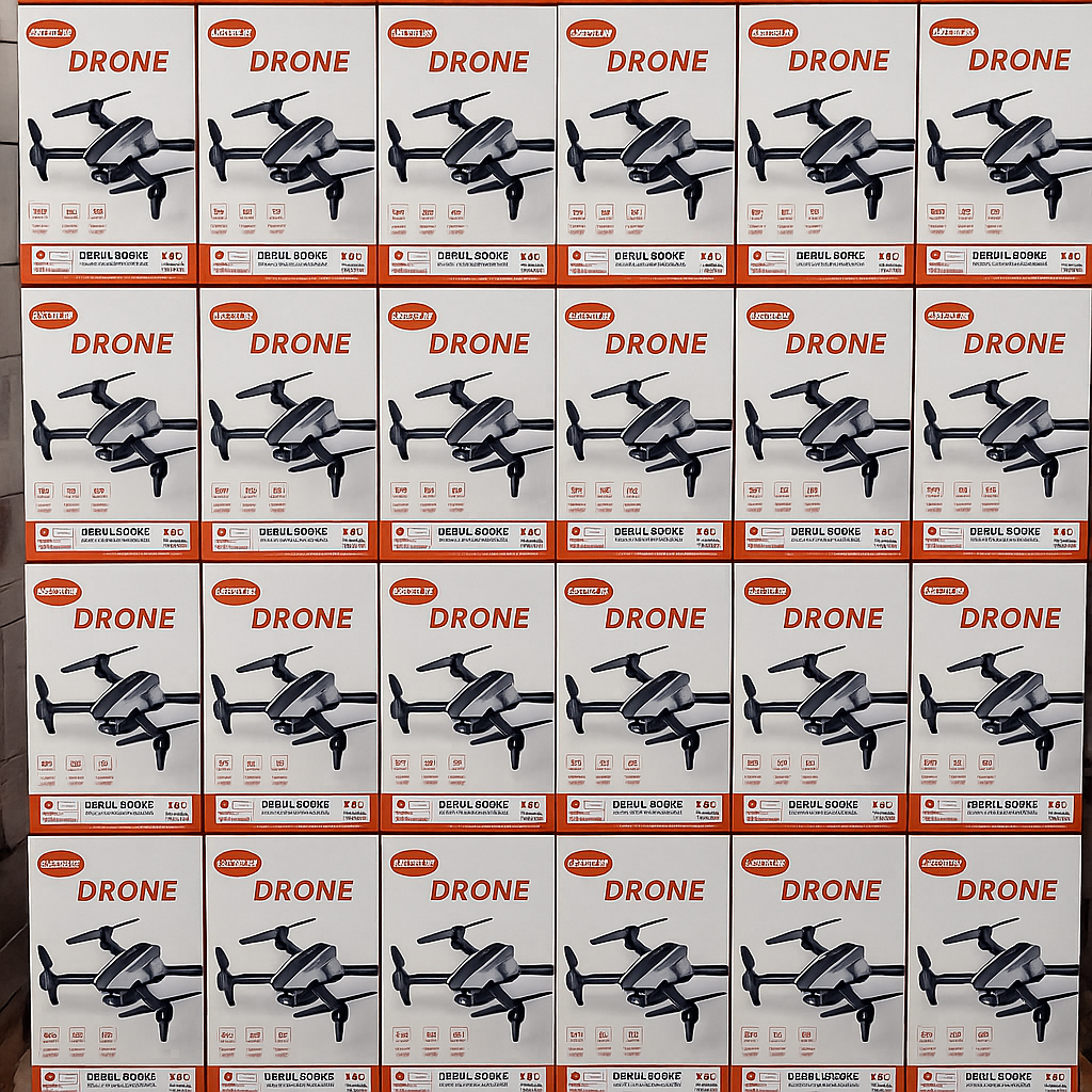 SWISS® Aerial Drone – 5-Pack Bundle | HD Dual Camera | Easy Flight | Perfect for Resale