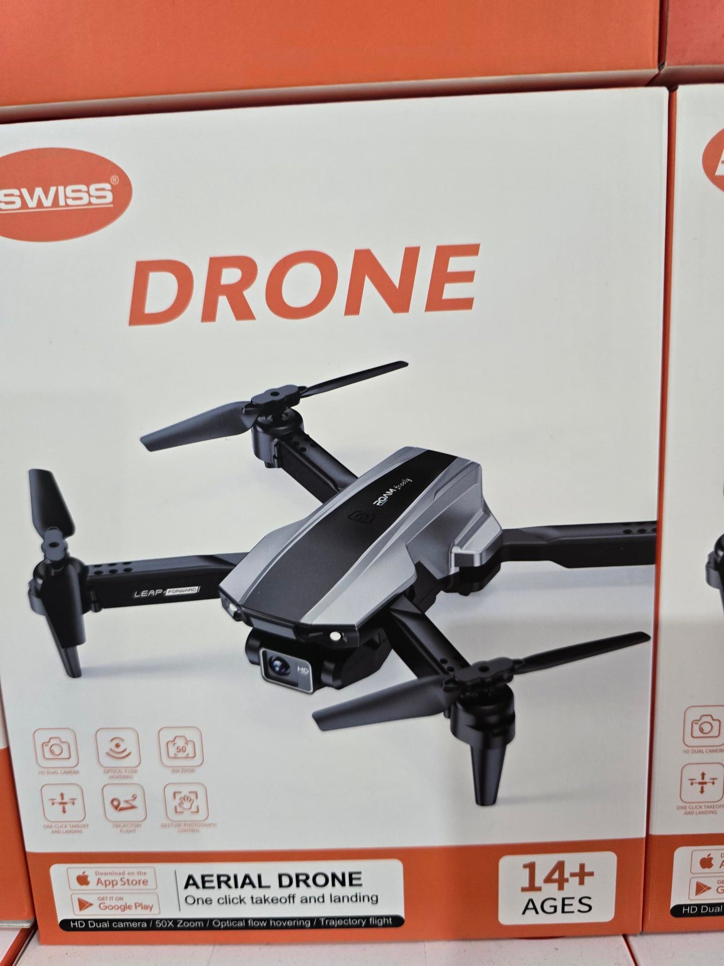 SWISS® Aerial Drone – 5-Pack Bundle | HD Dual Camera | Easy Flight | Perfect for Resale