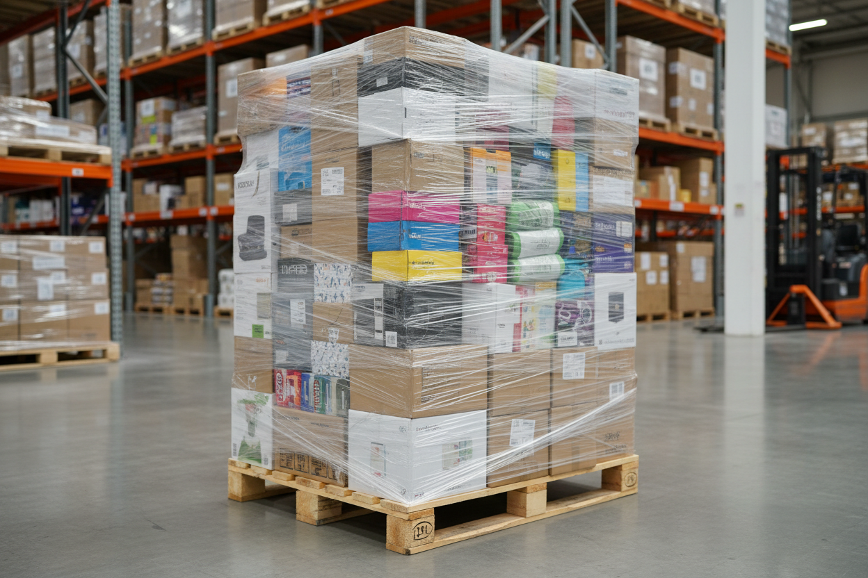 full pallet of mixed goods