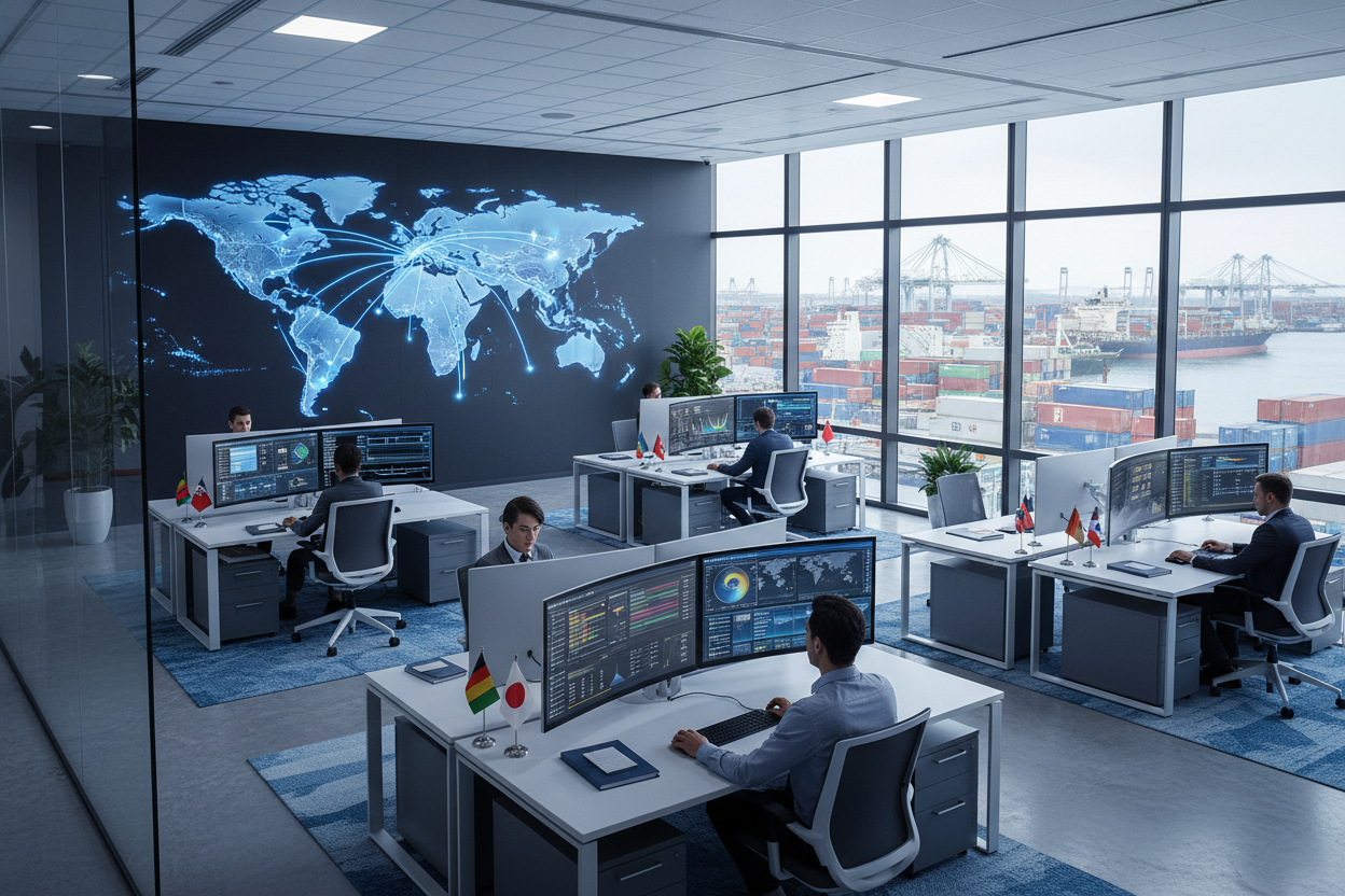 global trading logistics office