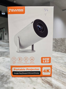 Portable 4K Projector – Compact, Powerful & Perfect for Home Entertainment